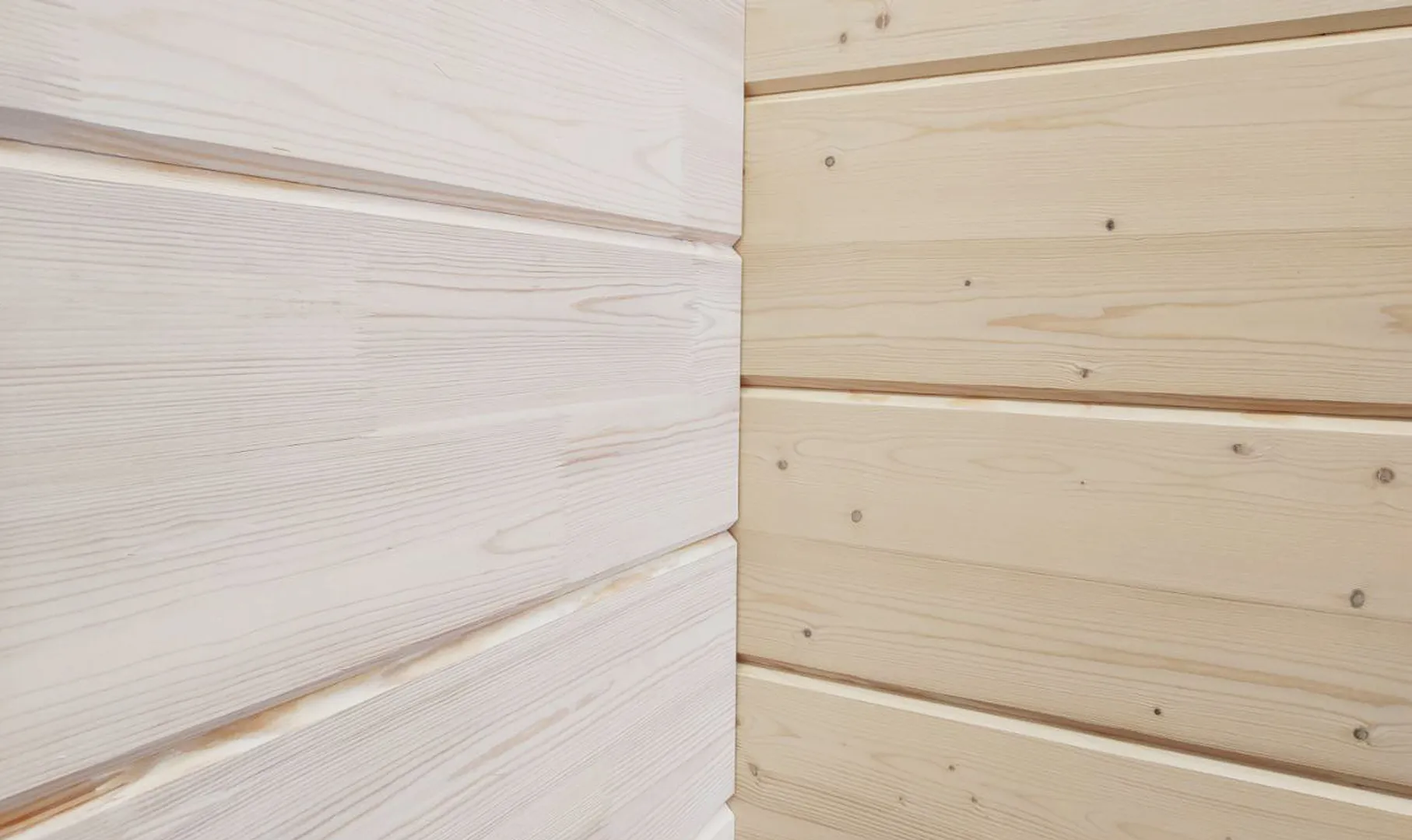 Премиальный бессучковый брус и классический клееный