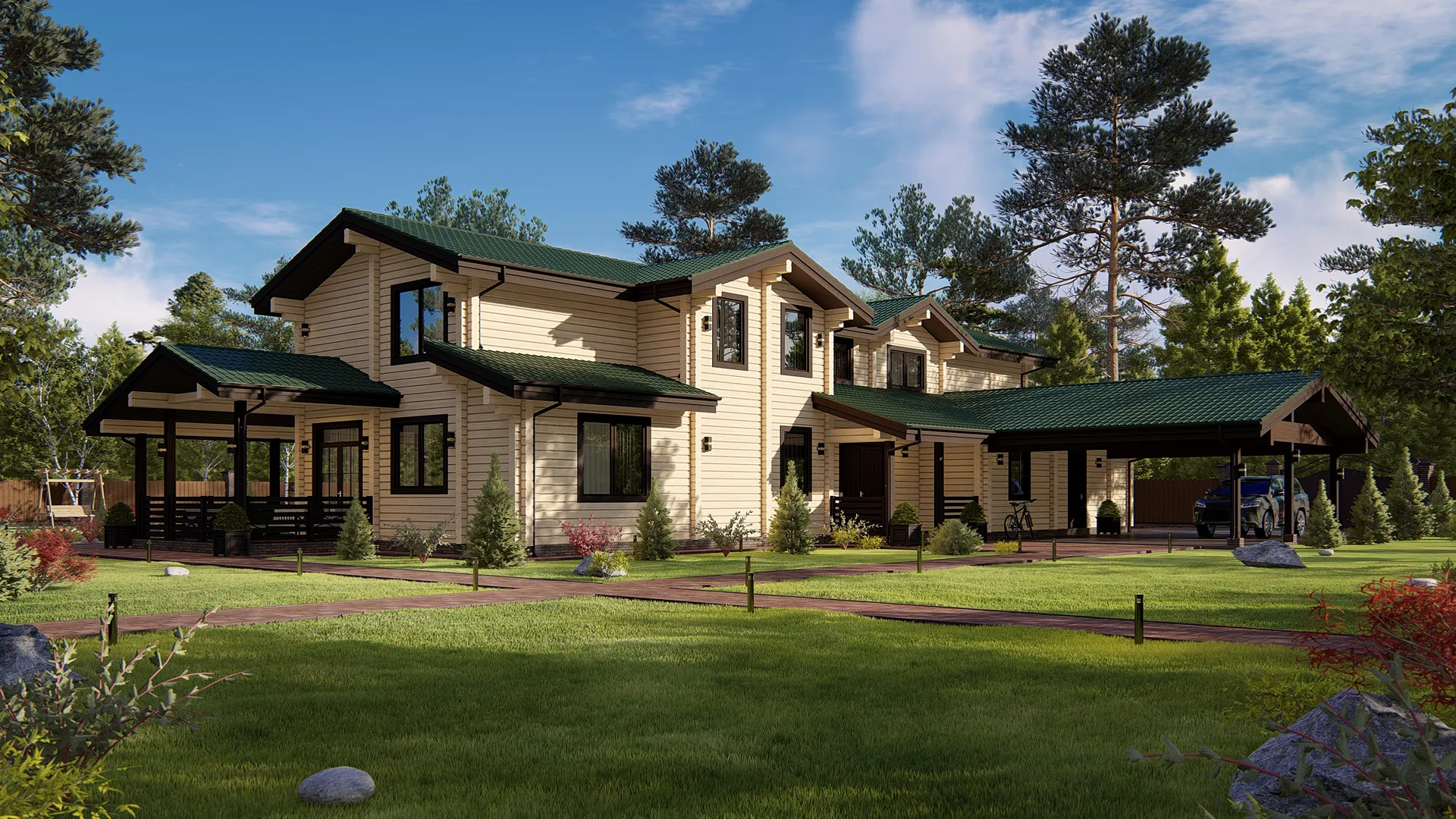 Элитный частный дом