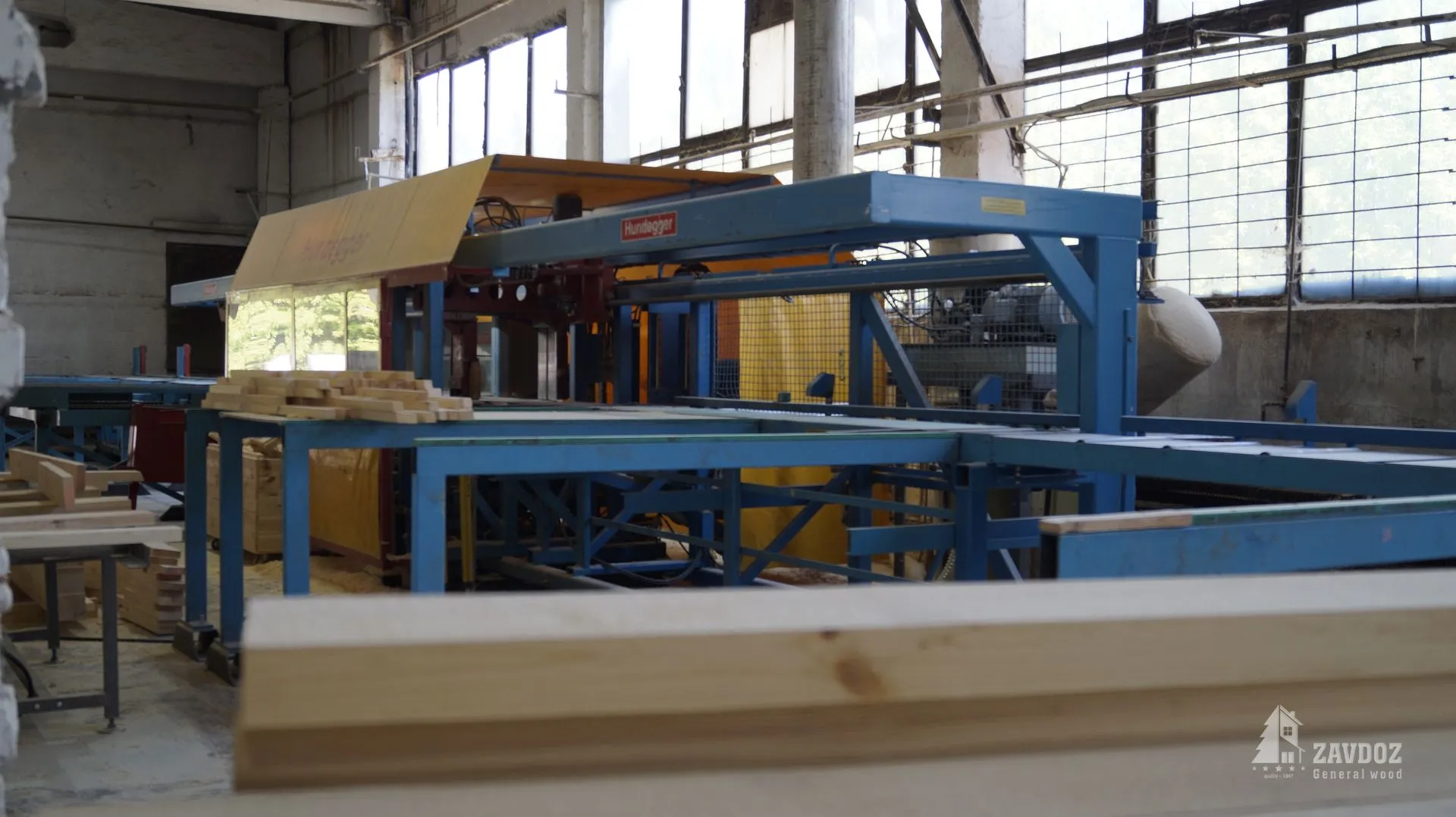 Станок Hundegger для сложных конструктивных элементов