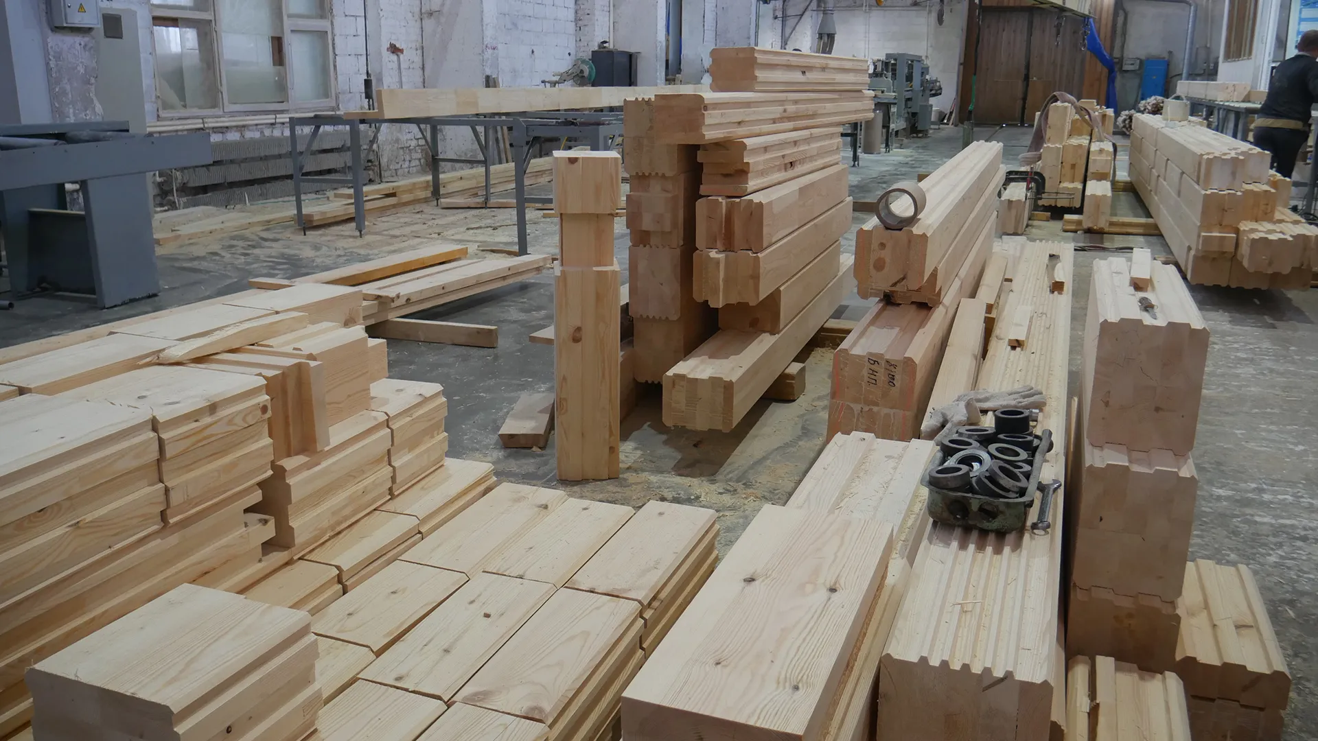 Клееный брус от производителя 1