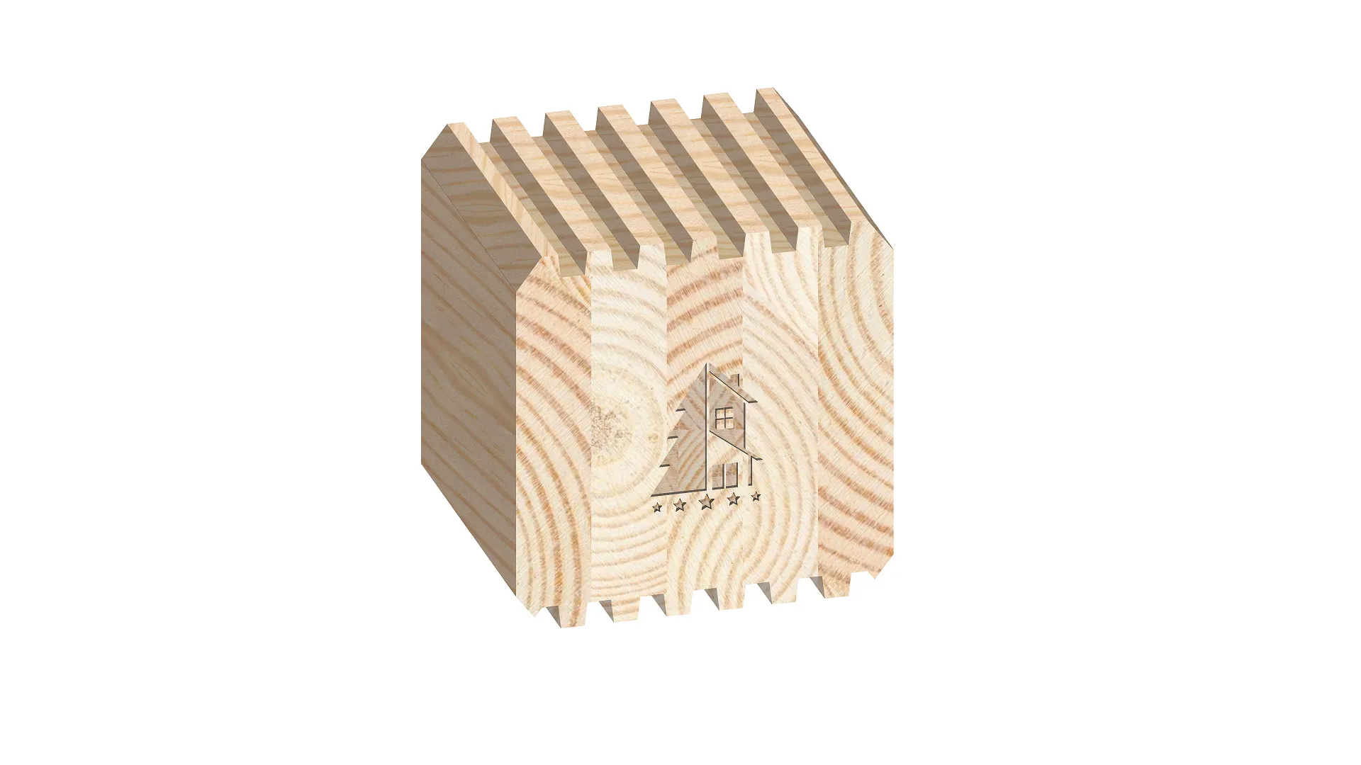 Немецкий профиль бруса 1