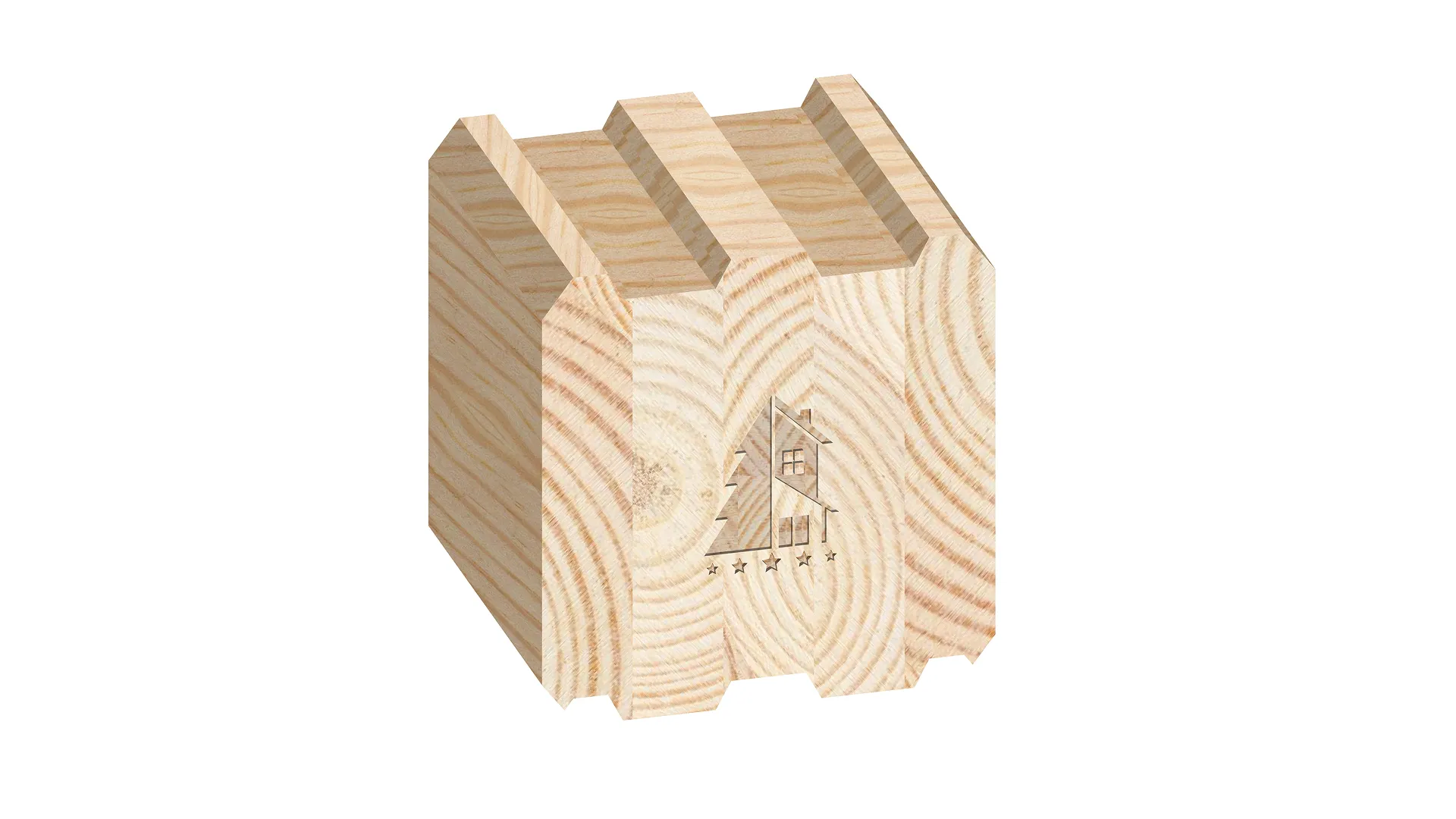 Профиль бруса волна 1