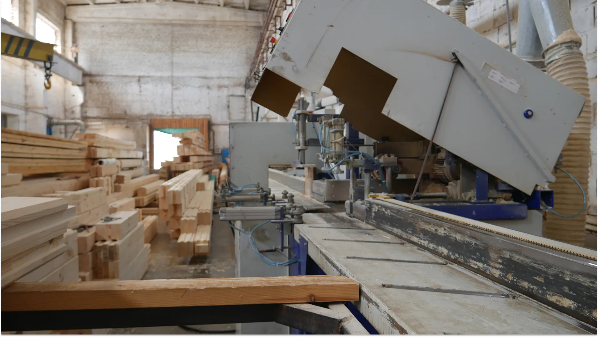 Завод по производству бруса 1