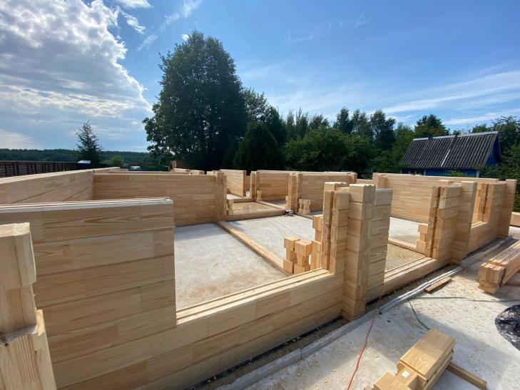 Дом из бруса в Тверской области