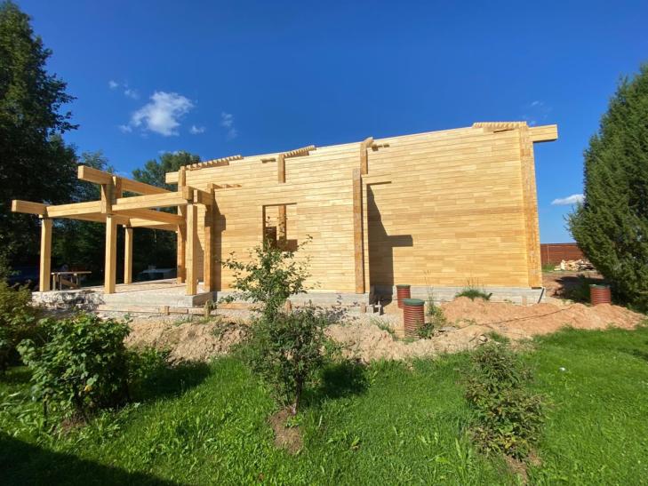 Дом из бруса в Тверской области