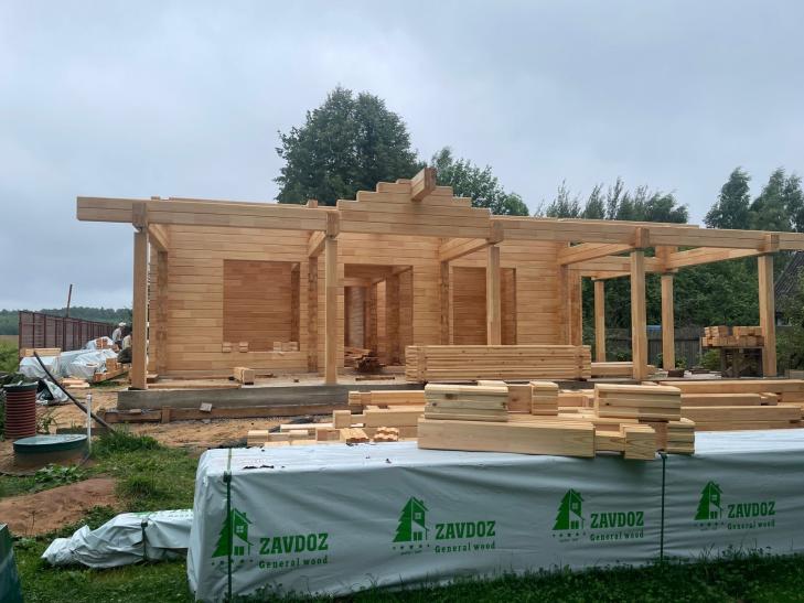 Дом из бруса в Тверской области