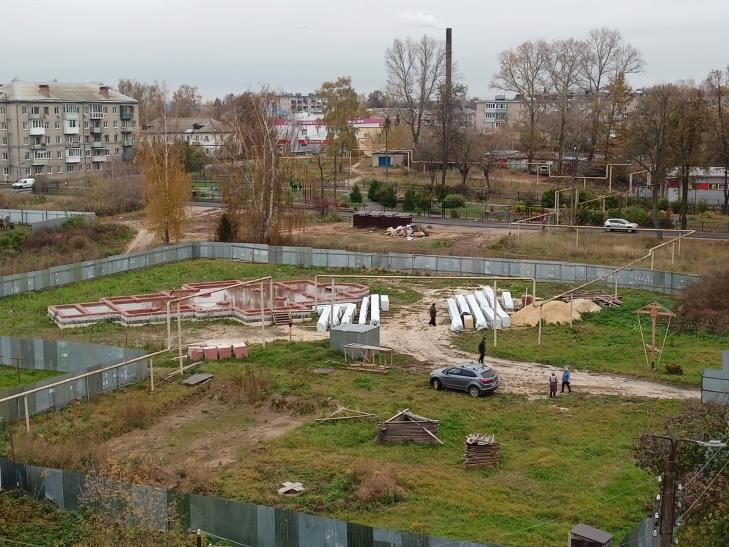 Храм из клееного бруса в Городце