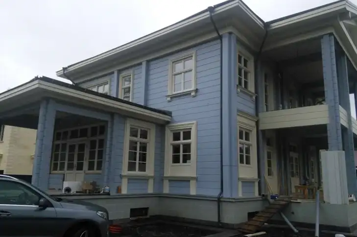 Загородный дом в стиле русской усадьбы
