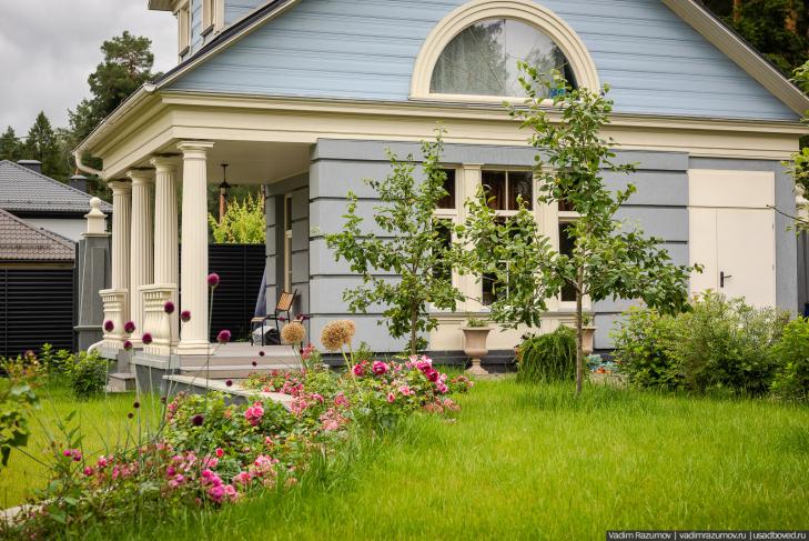 Загородный дом в стиле русской усадьбы