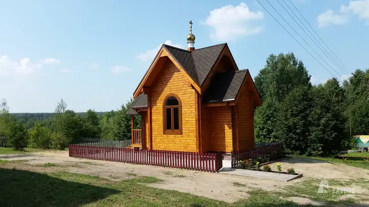 Проект часовни Рождества Иоанна Предтечи в д. Соломаты. Вид сбоку