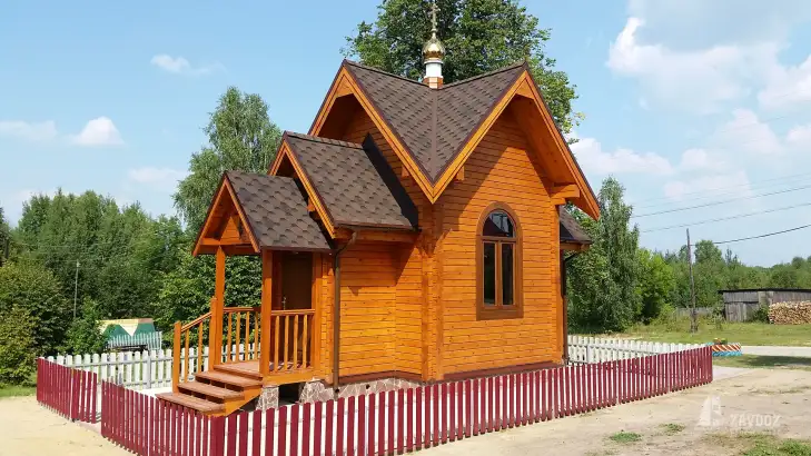 Проект часовни Рождества Иоанна Предтечи в д. Соломаты. Вид со стороны притвора