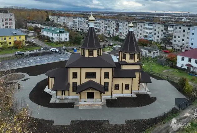 Проект православного Храма Святителя Николая - 5321. Вид сверху